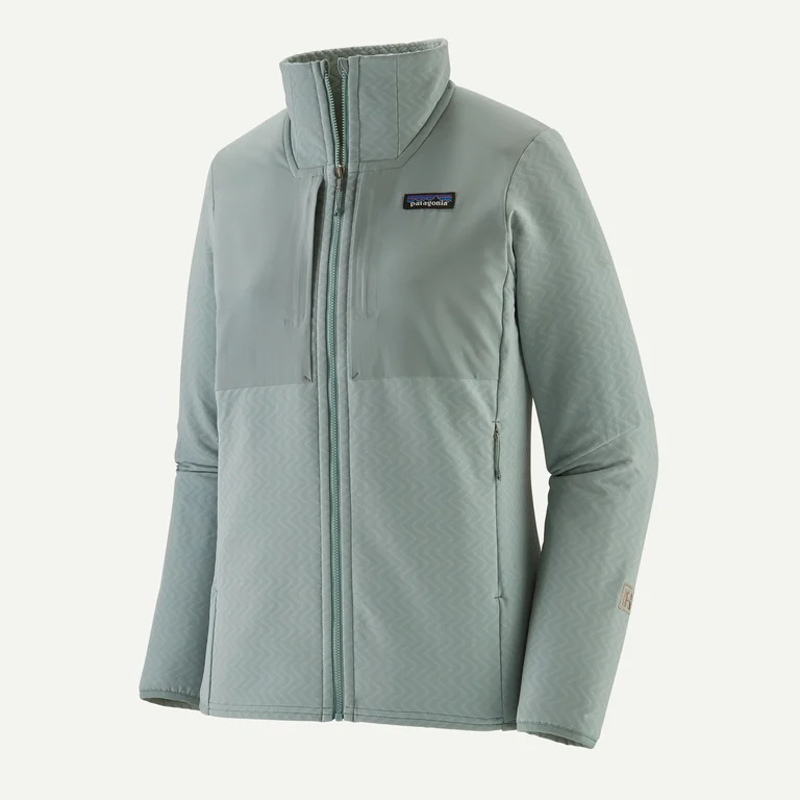 Patagonia Women's R1 CrossStrata Jacket in Thermal Blue