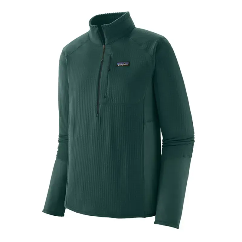 Patagonia R1 Fleece Pullover in Cascade Green