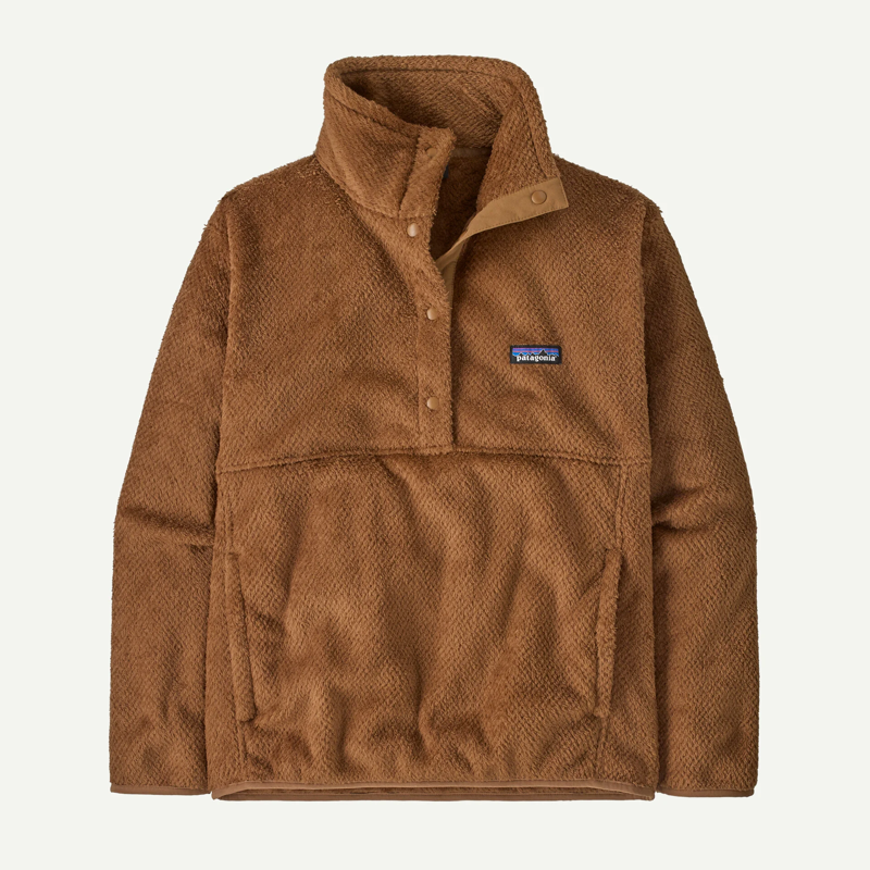 Patagonia Women's Re-Tool Half Snap Pullover in Deer Brown