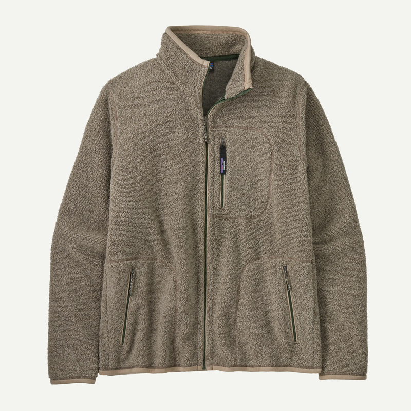 Patagonia Reclaimed Fleece Jacket in Seabird Grey