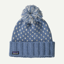 Patagonia Snowbelle Beanie in Offset Dot/Barnacle Blue