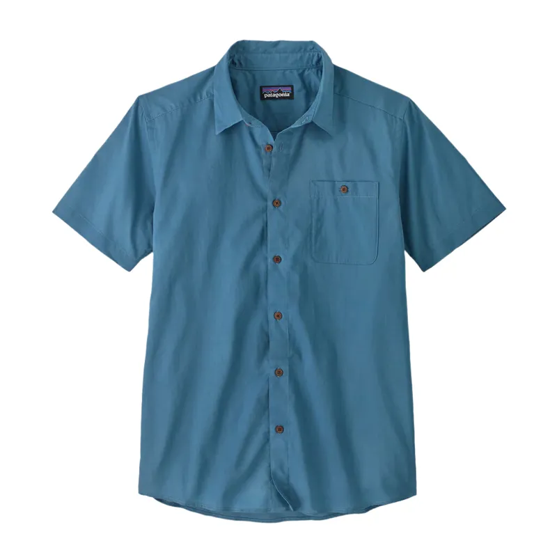Patagonia Sunrise Stream Shirt in Still Blue