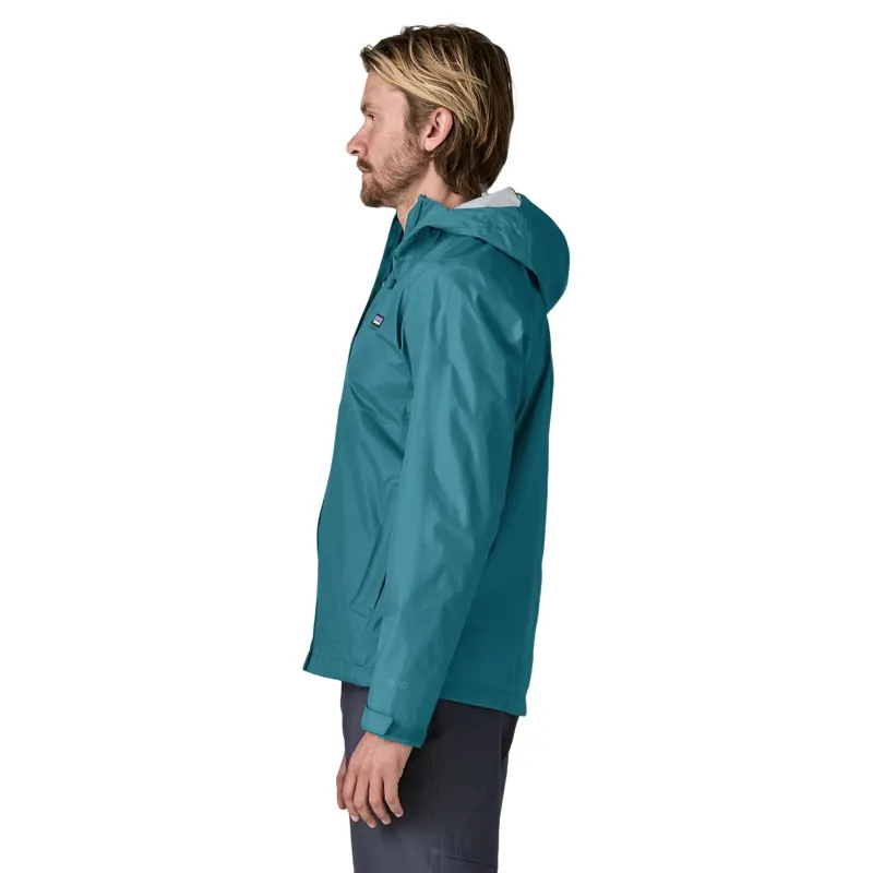 Patagonia Torrentshell 3L Rain Jacket in Glacial Blue-3
