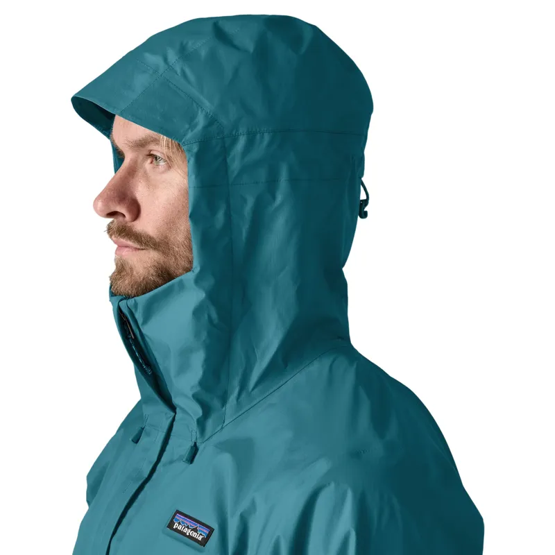 Patagonia Torrentshell 3L Rain Jacket in Glacial Blue-5
