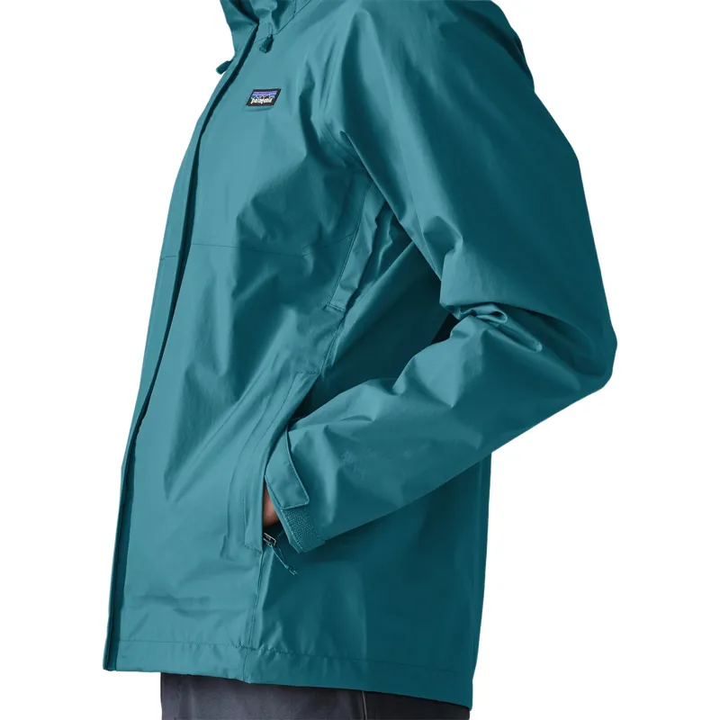 Patagonia Torrentshell 3L Rain Jacket in Glacial Blue-4