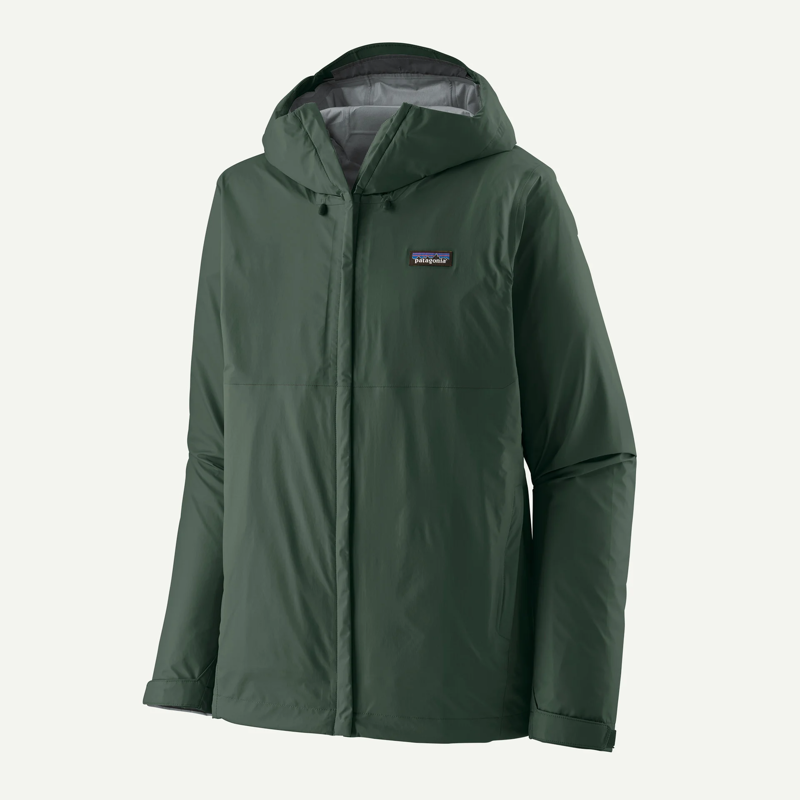 Patagonia Torrentshell 3L Rain Jacket in Old Growth Green