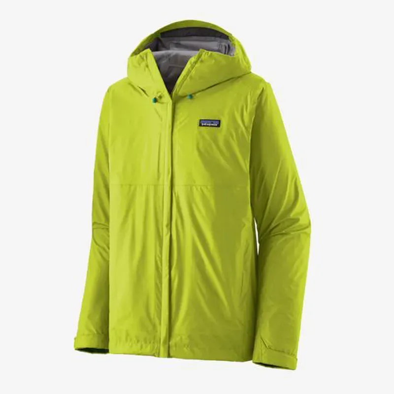 Patagonia Torrentshell 3L Rain Jacket in Phosphor Green