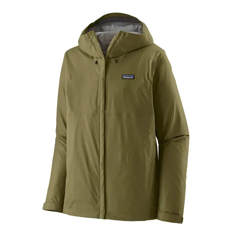 Patagonia Torrentshell 3L Rain Jacket in Tent Green