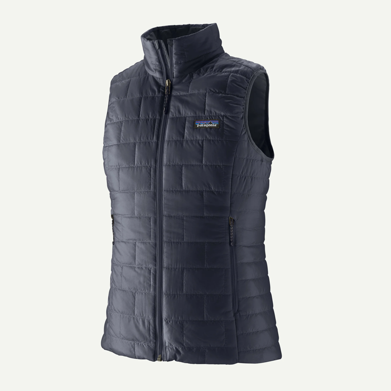 Patagonia Women's Nano Puff Vest in Smolder Blue