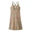 Patagonia Women's Amber Dawn Dress in Butterfly Geo/Weathered Stone