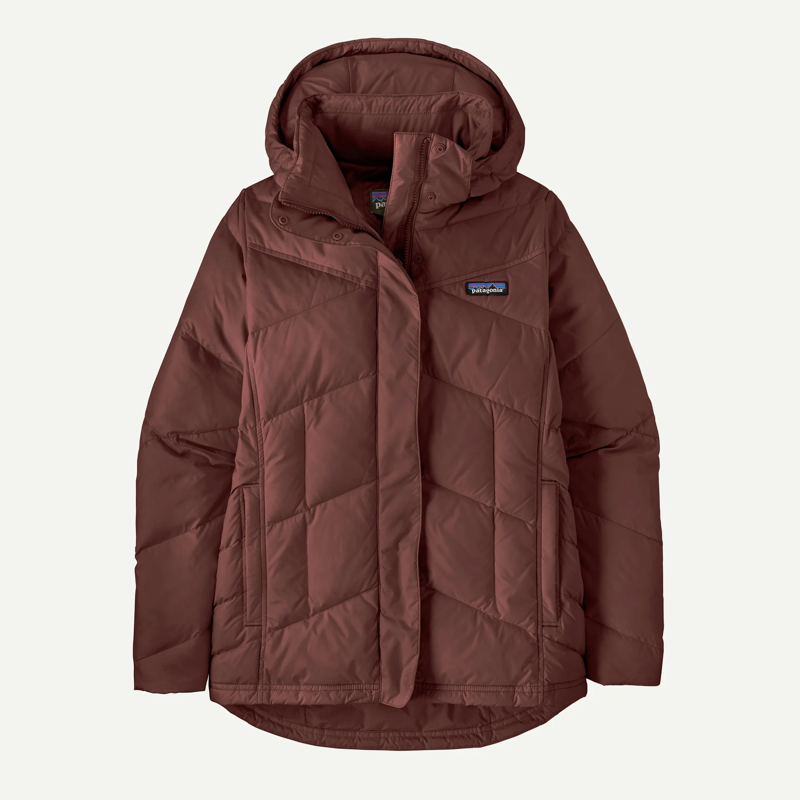 Patagonia Women's Down With It Jacket in Dark Ruby