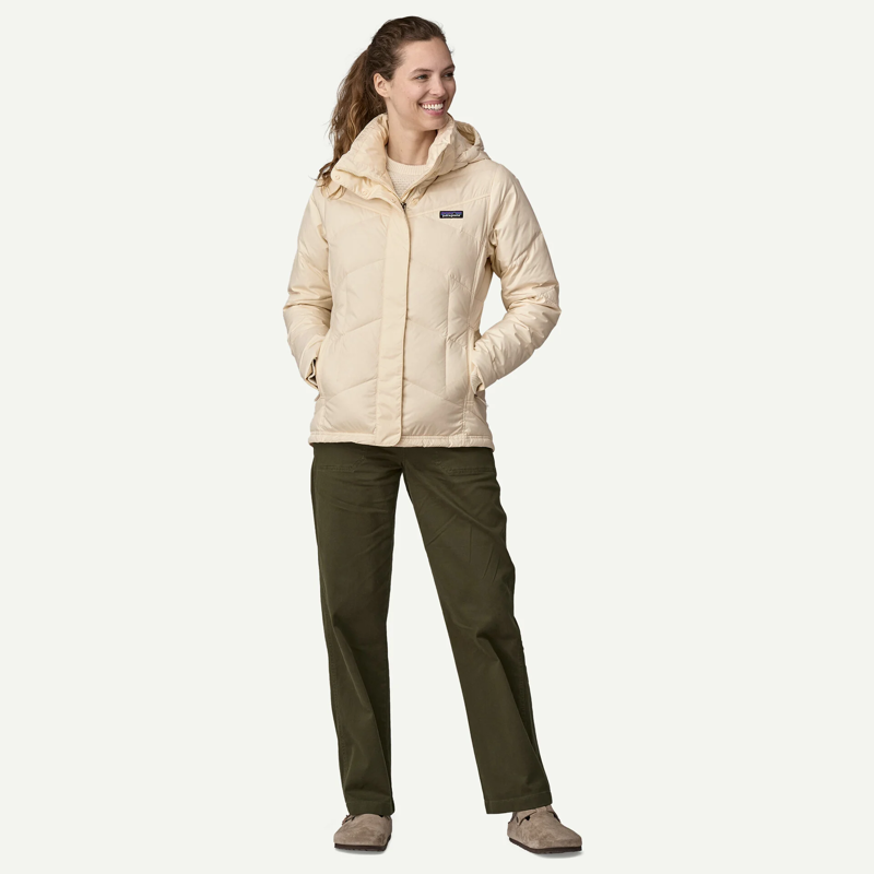 Patagonia Women's Down With It Jacket in Natural-1