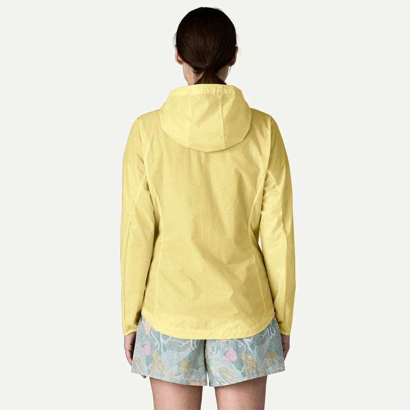 Patagonia Women's Houdini Jacket in Buttercup Yellow-2