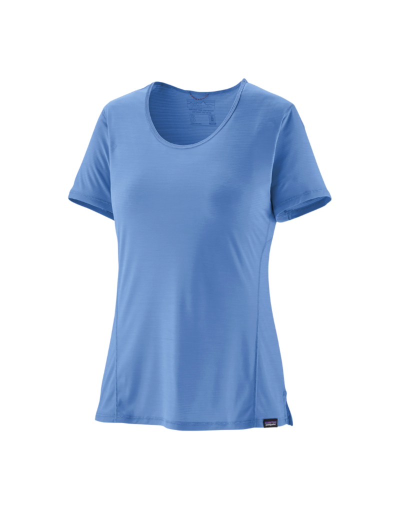 Patagonia Women's Long Sleeve Cap Cool Lightweight Shirt in Abundant Blue
