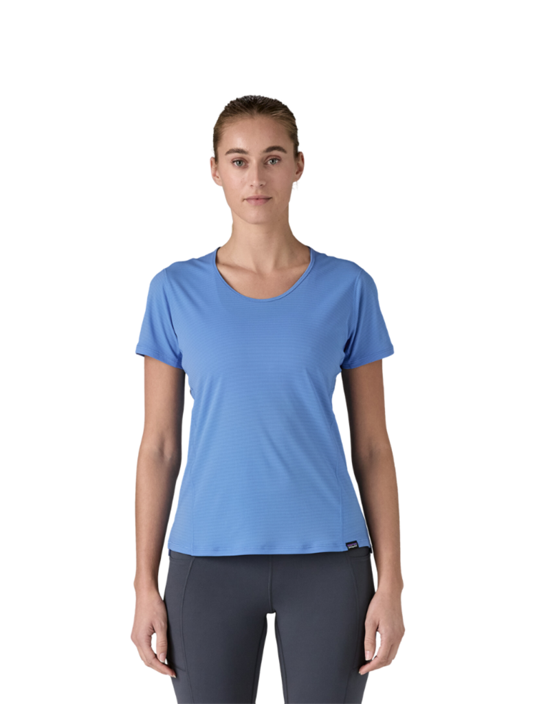 Patagonia Women's Long Sleeve Cap Cool Lightweight Shirt in Abundant Blue-1