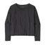 Patagonia Women's Long-Sleeved Mainstay Top in Ink Black