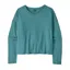 Patagonia Women's Long-Sleeved Mainstay Top in Wetland Blue