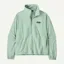 Patagonia Women's Micro D 1/2-Zip Fleece Pullover in Thin Ice