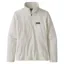 Patagonia Women's Micro D 1/4-Zip Fleece Top in Birch White
