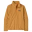 Patagonia Women's Micro D 1/4-Zip Fleece Top in Dried Mango