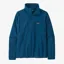 Patagonia Women's Micro D 1/4-Zip Fleece in Lagom Blue