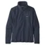 Patagonia Women's Micro D 1/4-Zip Fleece Top in New Navy