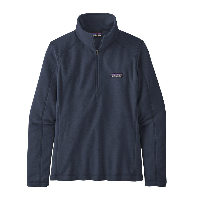 Patagonia Women's Micro D 1/4-Zip Fleece in New Navy
