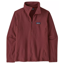 Patagonia Women's Micro D 1/4-Zip Fleece in Sequoia Red