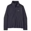 Patagonia Women's Micro D 1/4-Zip Fleece Top in Sunken Blue