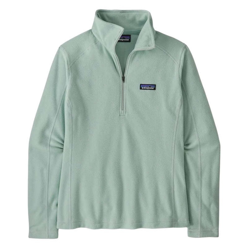 Patagonia Women's Micro D 1/4-Zip Fleece in Virtually Blue
