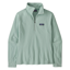 Patagonia Women's Micro D 1/4-Zip Fleece in Virtually Blue