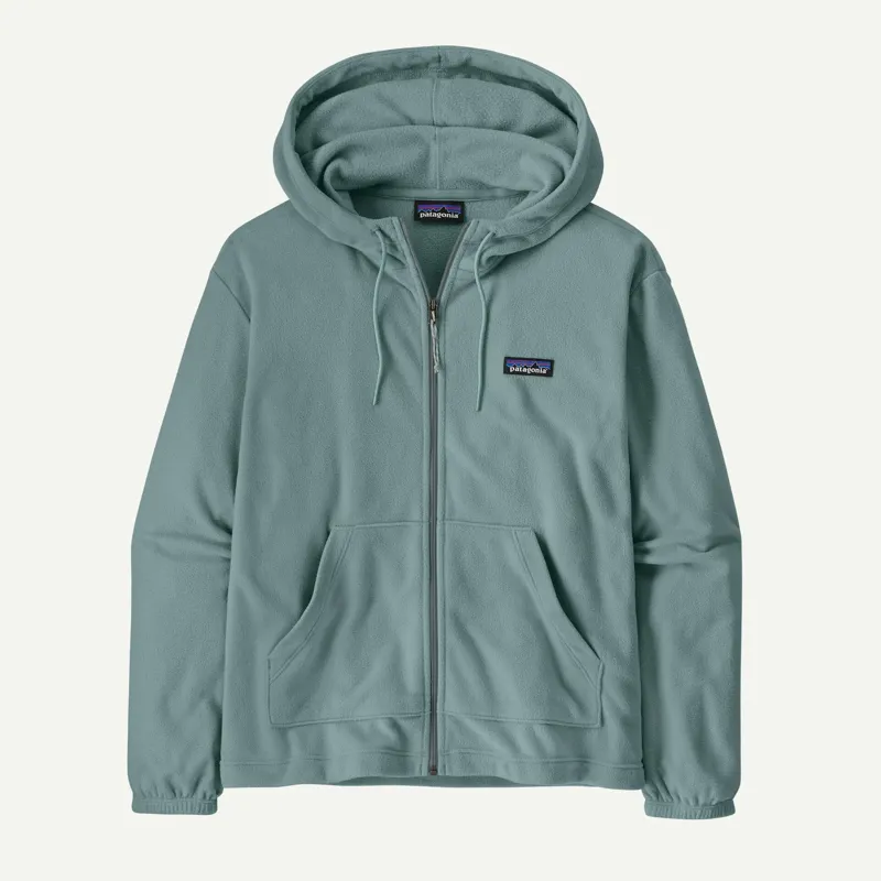 Patagonia Women's Micro D Fleece Hoody in Blue Sage