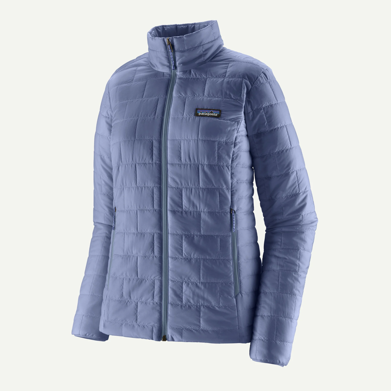 Patagonia Women's Nano Puff Jacket in Current Blue