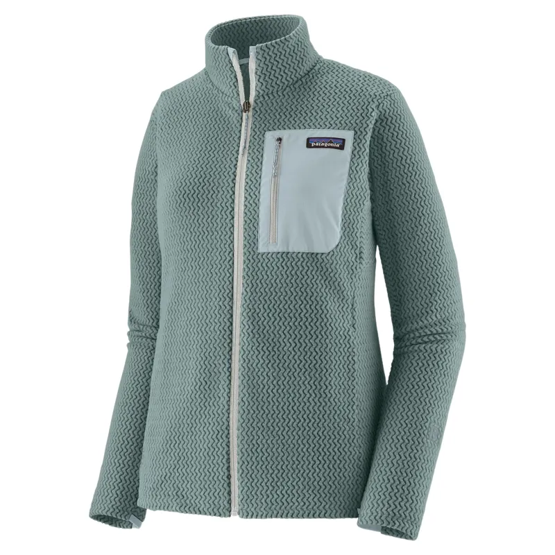 Patagonia Women's R1 Air Fleece Jacket in Blue Sage
