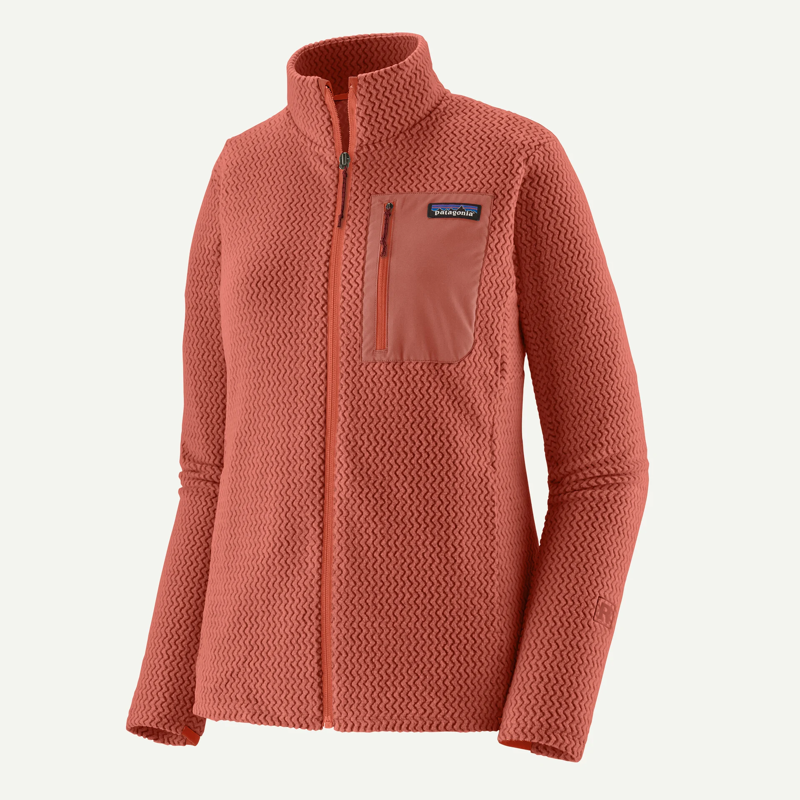 Patagonia Women's R1 AirFleece Jacket in Potters Red