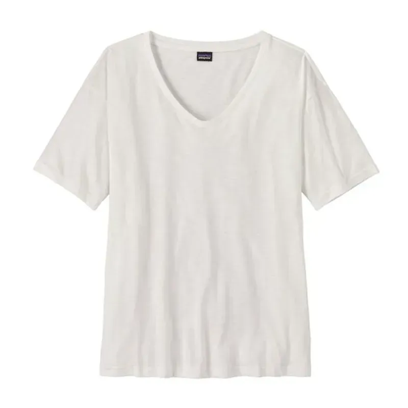 Patagonia Women's Short Sleeve Mainstay Top in White