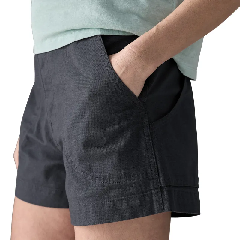 Patagonia Women's Stand Up Shorts 3.5 inch in Smolder Blue-4