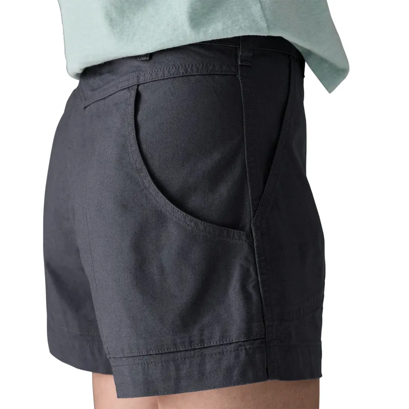 Patagonia Women's Stand Up Shorts 3.5 inch in Smolder Blue-5