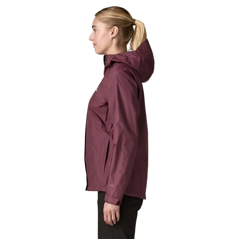 Patagonia Women's Torrentshell 3L Rain Jacket in Berry Fig-3