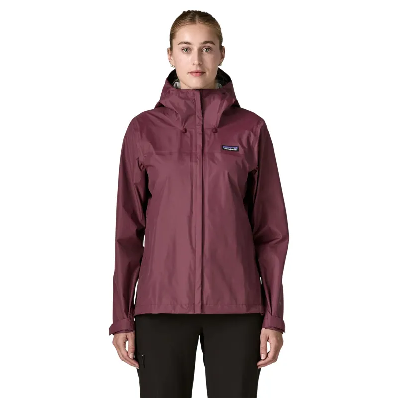 Patagonia Women's Torrentshell 3L Rain Jacket in Berry Fig-1