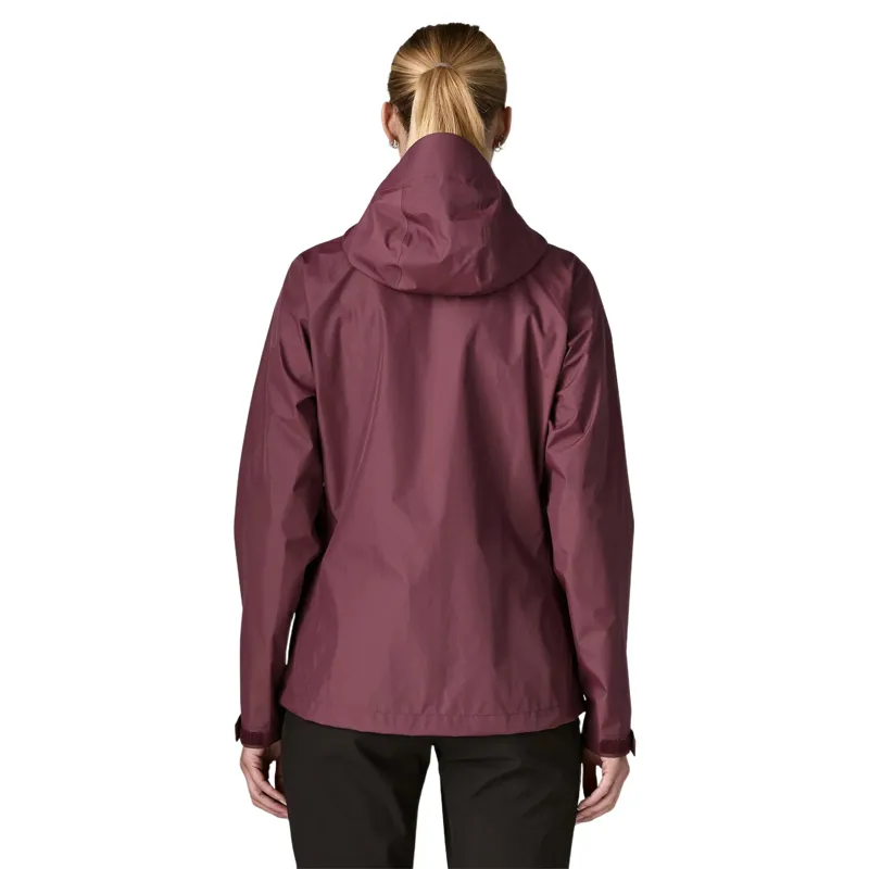 Patagonia Women's Torrentshell 3L Rain Jacket in Berry Fig-2