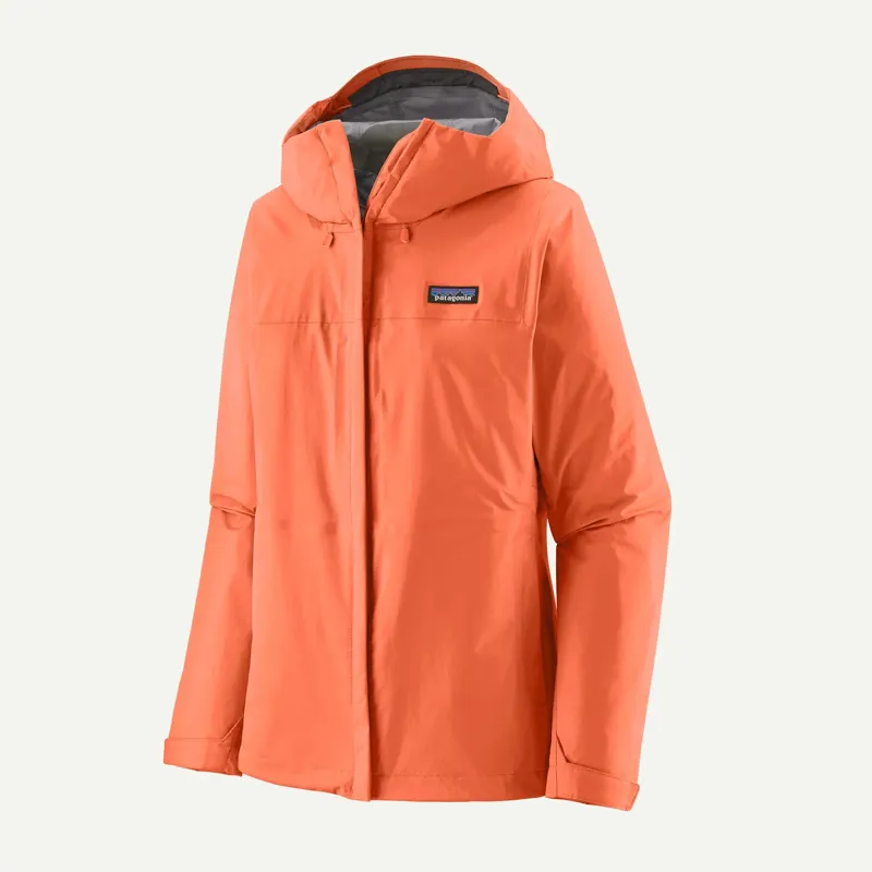 Patagonia Women's Torrentshell 3L Rain Jacket in Peach Sherbet