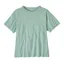 Patagonia Women's Trail Harbor Tee in Thin Ice