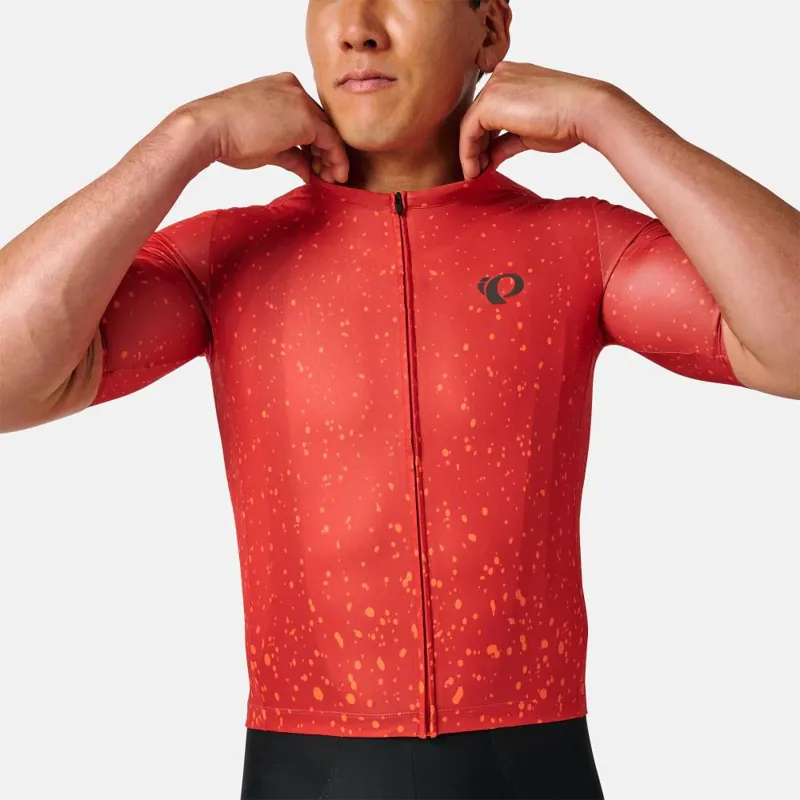 Pearl Izumi Attack SS Jersey in Chili Splatera-6