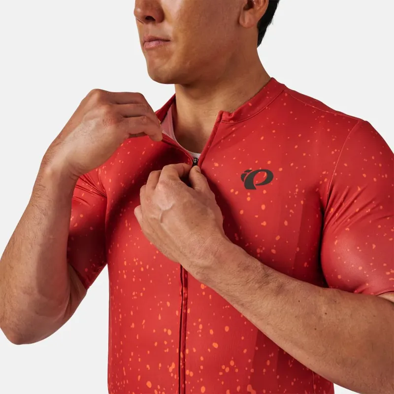Pearl Izumi Attack SS Jersey in Chili Splatera-7