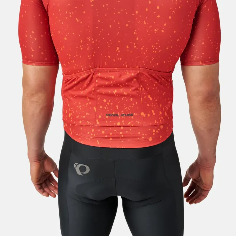 Pearl Izumi Attack SS Jersey in Chili Splatera-9
