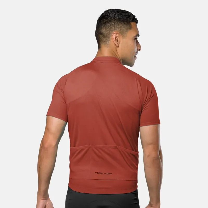Pearl Izumi Quest Short Sleeve Jersey in Ketchup-3