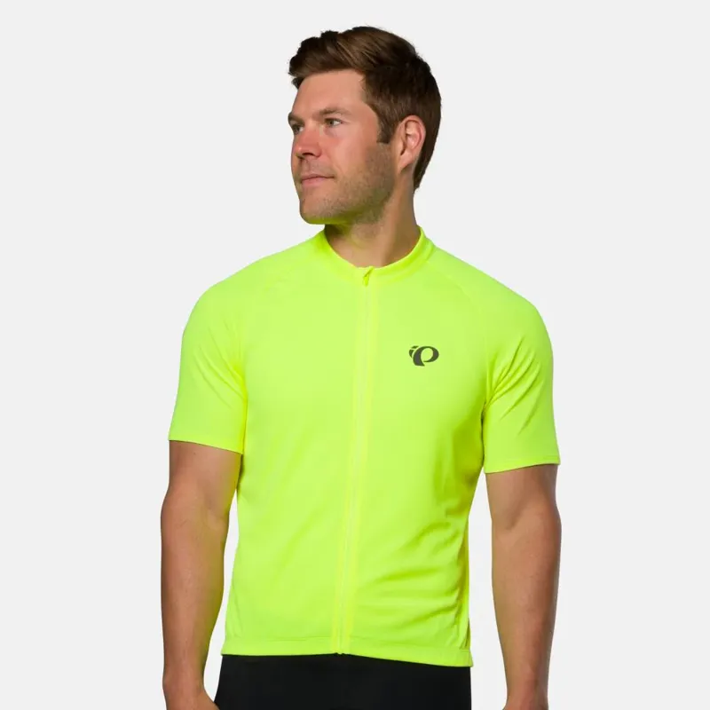 Pearl Izumi Quest Short Sleeve Jersey in Screaming Yellow-2