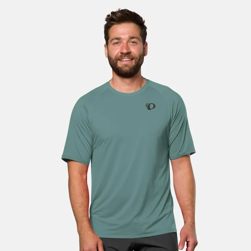Pearl Izumi Summit Short Sleeve Jersey in Balsam Green-2