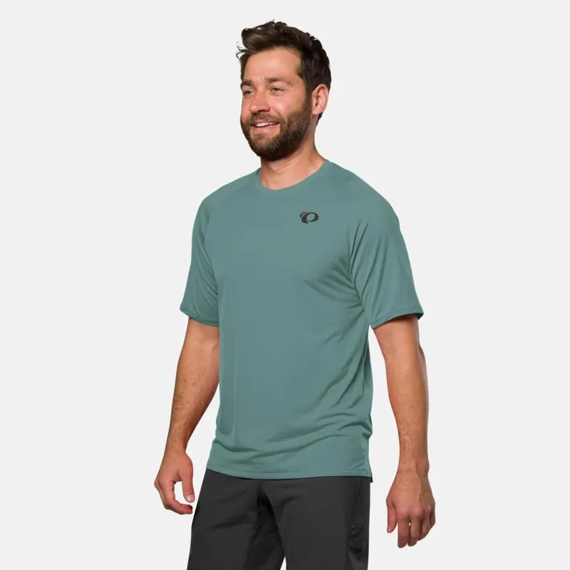 Pearl Izumi Summit Short Sleeve Jersey in Balsam Green-4